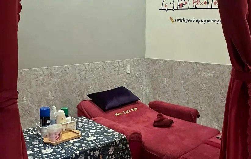 다낭 뉴라이프 마사지 베드 룸